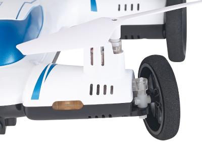 Simulus 2in1-Quadrocopter & Auto m. HD-Kamera, 2,4-GHz-Fernsteuerung, WLAN