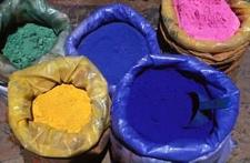 Farbpulver in den Souks
