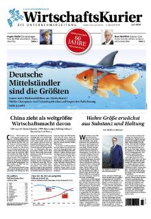 Der „WirtschaftsKurier“ erscheint als größte Wirtschaftszeitung der Welt