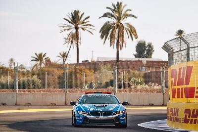 Formel E, Qualcomm BMW i8 Safety Car, Marrakesch