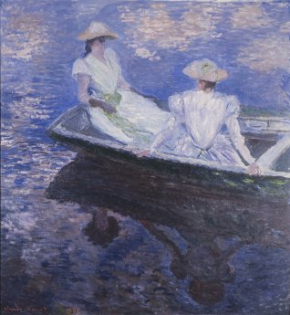 MFolkwang_JubiläumImpressionisten_Claude Monet_Sur le batteau_1887_NMWA_....jpg