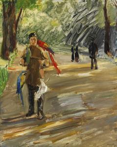 Slevogt, Max, Papageienmann, 1901 © Landesmuseum Hannover