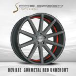 Corspeed DeVille HighGloss Gunmetal RED Instagram