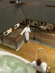 Hot Tub overlooking stables