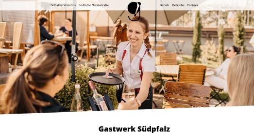 Gastwerk Südpfalz Website