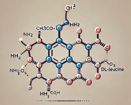 DALL·E-2024-09-18-08.12.28-A-symbolic-representation-of-the-Acetyl-DL-Leucin-amino-acid-structu.webp