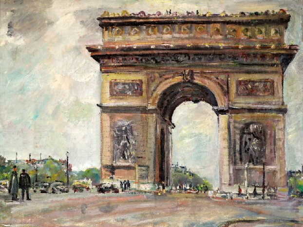 Erwin_Bowien__1899-1972___Arc_de_Triomphe_in_Paris.png