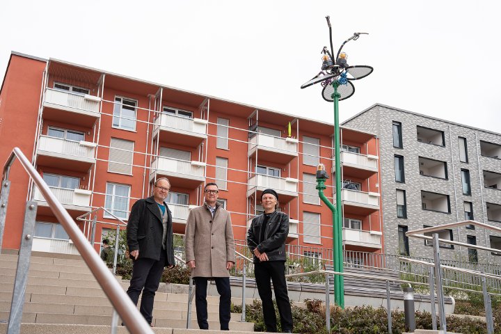 Kunstwerke für das Quartier monopol491