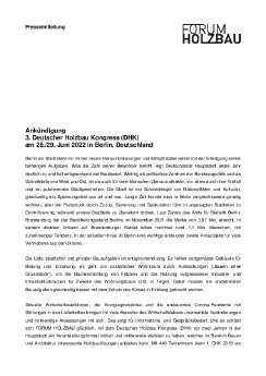 Pressemitteilung_Ankündigung 3. Deutscher Holzbau Kongress DHK2022.pdf