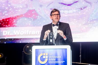 Wolfram Weimer bei seiner Dankesrede