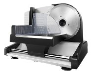 Rosenstein & Söhne Elektrischer Allesschneider ASM-100 mit 2 Edelstahl-Klingen, 1 - 15 mm, 150 Watt