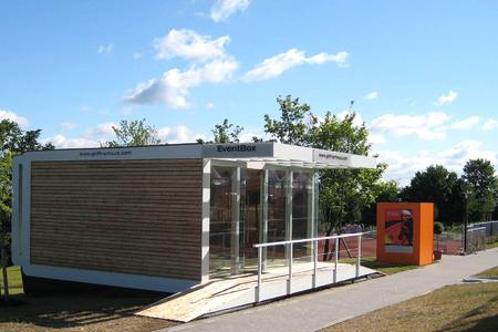 Die EventBox von GriffnerHaus ist auf dem ATP MercedesCup im Einsatz