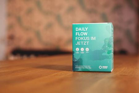 Daily Flow Verpackung mit 20 Sachets à 9 Gramm