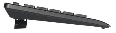 GeneralKeys USB-Standardtastatur mit Fingerabdruck-Scanner