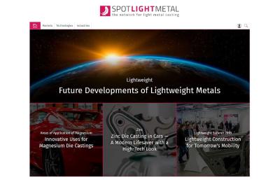 Das neue englischsprachige Portal "Spotlightmetal" befasst sich mit den technischen und wirtschaftlichen Chancen sowie den Herausforderungen der Leichtmetallguss-Branche / Bildquelle: Vogel Business Media