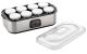 Rosenstein & Söhne Joghurt-Maker JM-300, Timer & Temperatur-Einstellung, 8 Gläser à 180 ml, 30 Watt