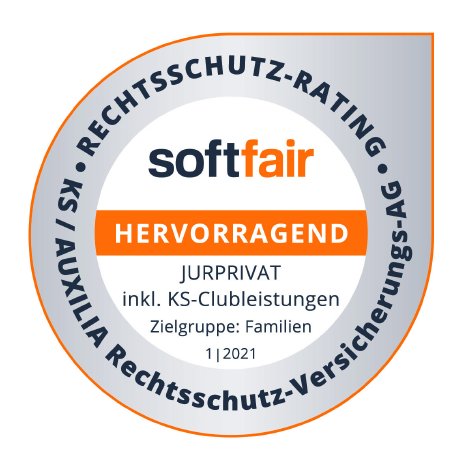 2021_01_softfair Rechtsschutz-Rating_AUXILIA_JURPRIVAT_Familie (HERVORRAGEND).jpg