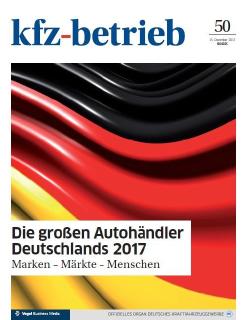 Das "kfz-betrieb"-Sonderheft nimmt Deutschlands Autohändler unter die Lupe, Foto: kfz-betrieb