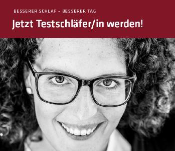 Testschläfer gesucht Für die Durchführung der Studie werden aktuell noch Teilnehmer gesucht. Diese beantworten im ersten Durchlauf Fragen zu ihrem Schlaf und Bett sowie Rückenschmerzen nach dem Aufstehen. Im zweiten Schritt werden 200 Testschläfer ausgelost, die ein Lattoflex-Bett zum Testen erhalten./ Bild: Lattoflex/ AGR