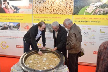 CO2-neutrale Wärme aus der Region für die Region– Sonnen-Pellets auf der GETEC