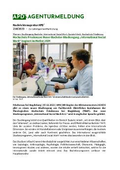 APD_238_2023_Hochschule Friedensau-Neuer Bachelor-Studiengang International Social Work beginnt.pdf