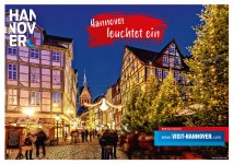 Hannover leuchtet ein: Weihnachtsmarkt in der Altstadt vom 27.11. bis 22.12.