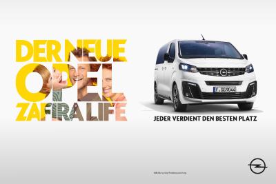 2019 Opel Zafira Life Kampagne