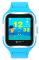 TrackerID Kinder-Smartwatch PW-130.kids mit GPS-/GSM-/WiFi-Tracking, SOS-Taste, blau, IP65