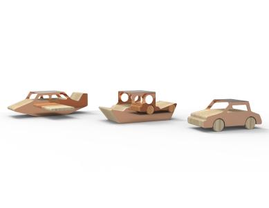 Über den ersten Preis in der Profi-Kategorie Architekten und Designer konnte sich der italienische Designer Fabrizio Bendazzoli mit seinen "CuToys" freuen (Bild: ECI)