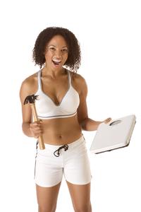 Spaß am Fight gegen die Pfunde, Istockphoto