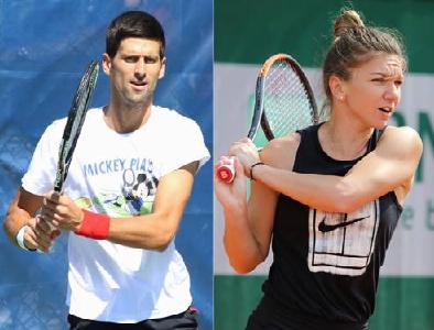 Novak Đoković und Simona Halep © Foto: si.robi/Wikimedia Commons (CC BY-SA 2.0)