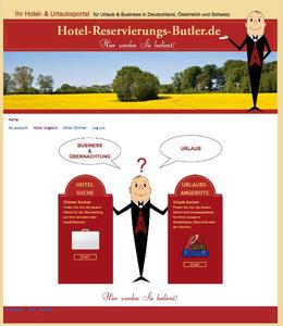 Hotel-Reservierungs-Butler