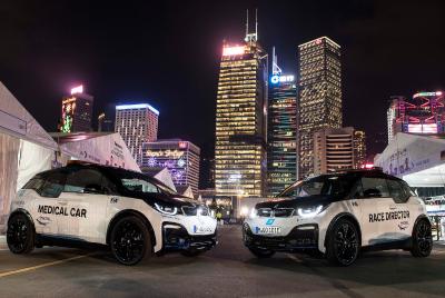 Formel E, BMW i3s, Medical Car, Race Control Car, Hongkong