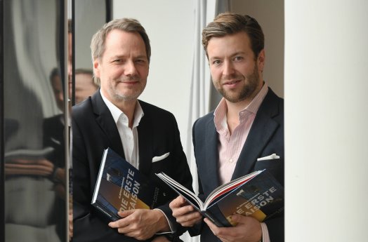 Stefan Weikert Verleger Edel Books_Dr. Jonas Haentjes Vorstand Edel AG © Michael Zapf.JPG