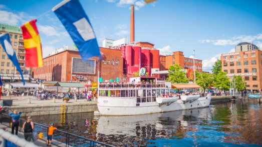 Im Hafen Laukontori Tampere