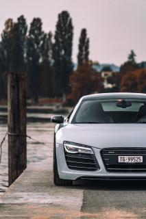 Cor.Speed Sports Wheels Europe: Cor.Speed Kharma in Sondergröße am Audis Mittelmotor-Sportler R8