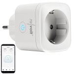 revolt Smarter Energiemess-Stecker für Akkuspeicher LIT-2150, WLAN, App, Timer