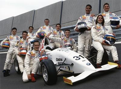 Timo Glock, Formel BMW, Gruppenbild