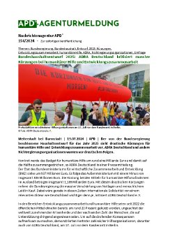 APD_156_2024_Bundeshaushaltsentwurf 2025-ADRA Deutschland kritisiert massive Kürzungen bei human.pdf