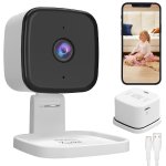 7links Mini-2K-IP-Überwachungskamera IPC-240, 4 MP, Nachtsicht, 360°-Halter