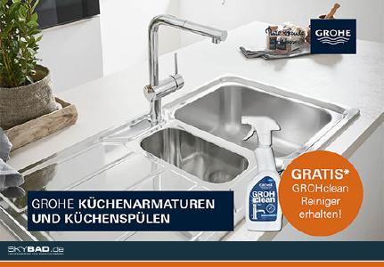 Gratis Grohecleaner beim Kauf