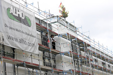 Der Neubau der Kinder- und Jugendpsychiatrie und Psychotherapie in der Kaiserallee schreitet rasch und planmäßig voran