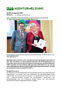 APD_089_2023_20 Jahre Spendengütesiegel für ADRA Österreich.pdf