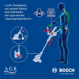 Optimale Handhabung dank ergonomischer Anpassmöglichkeiten!/ Bild: AGR