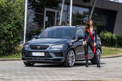 Cupra auf großem Fuß: 21-zöllige DeVille-Felgen am Ateca-Topmodell