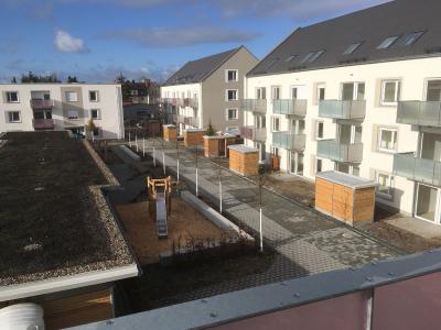 Neubauten in der Neuburger Straße bezogen