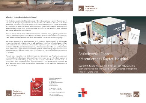20131107_Deutsches Kupferinstitut_Medica_Veranstaltungen_Antimicrobial Copper.pdf