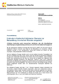 120923_PM_Erstmals Kaltplasma-Therapie zur Behandlung chronischer Wunden eingesetzt.pdf