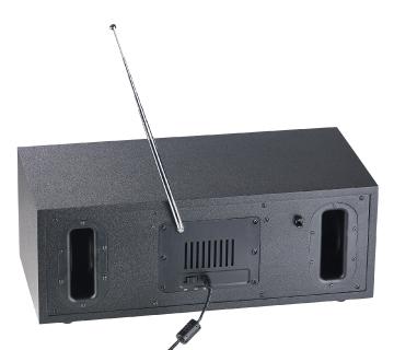 VR-Radio Stereo-Internetradio m. CD-Player, DAB+/FM, Farbdisplay, Wecker, 32 W