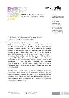 PM_Crossmediapreis_Die Preisverleihung_Projektbeschreibungen und Laudationes.pdf